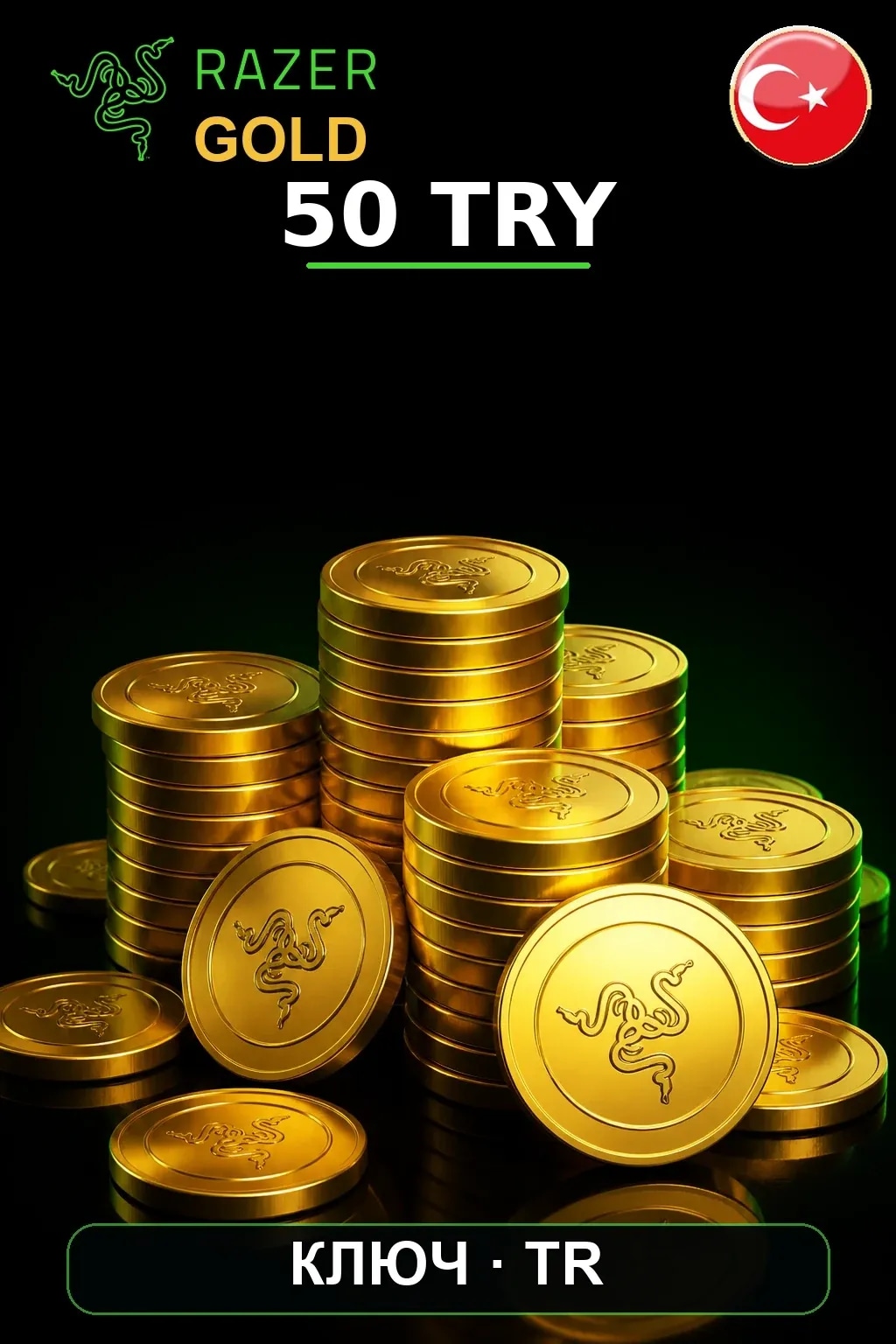TRY 50 Razer Gold