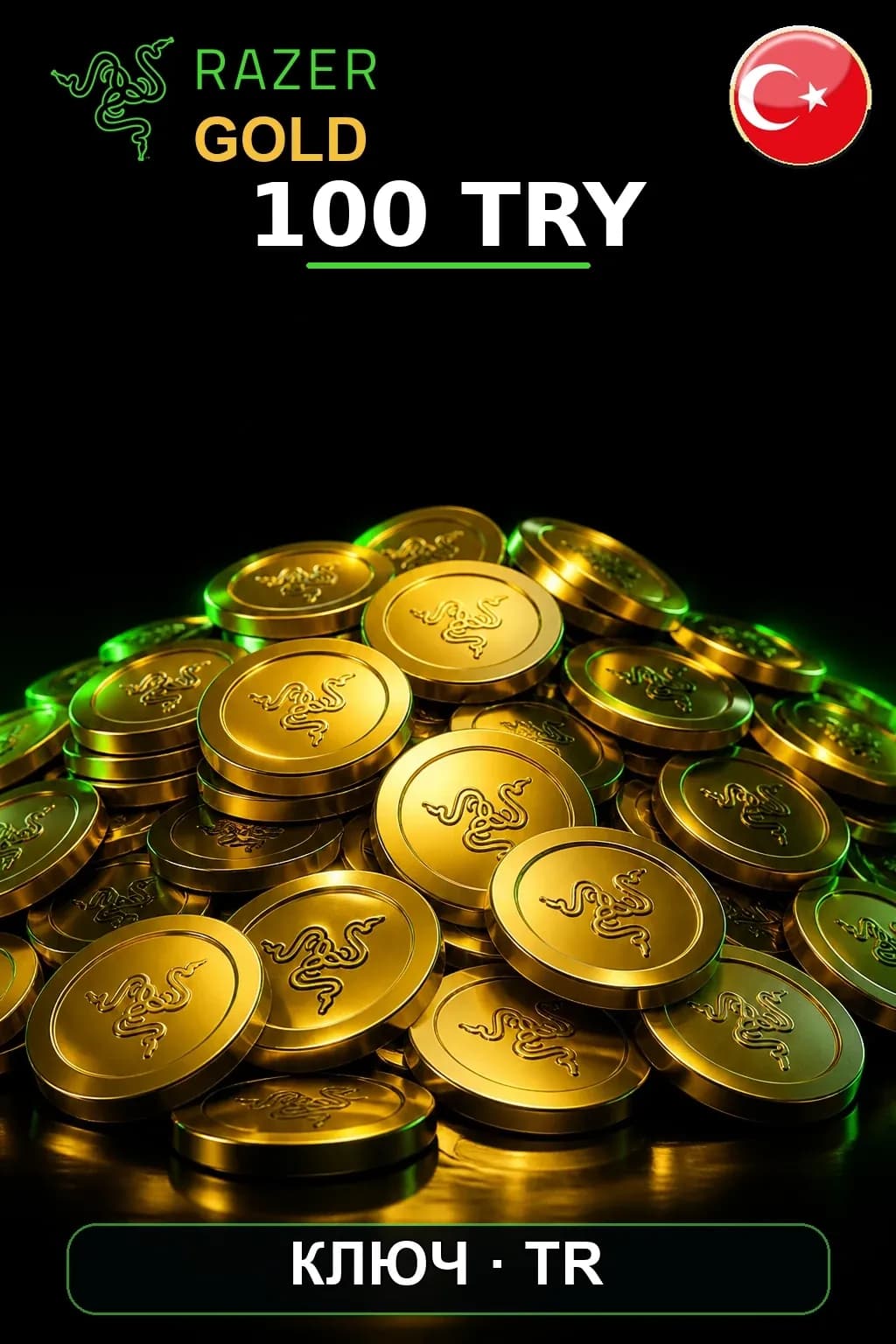 TRY 100 Razer Gold